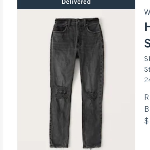 Abercrombie & Fitch Denim - Abercrombie and Fitch high rise skinny jeans